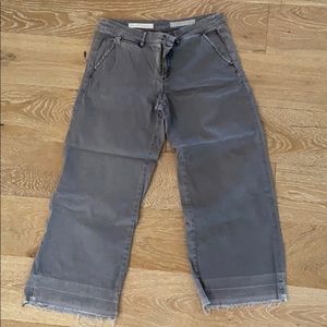 Anthropologie wife leg cropped pants